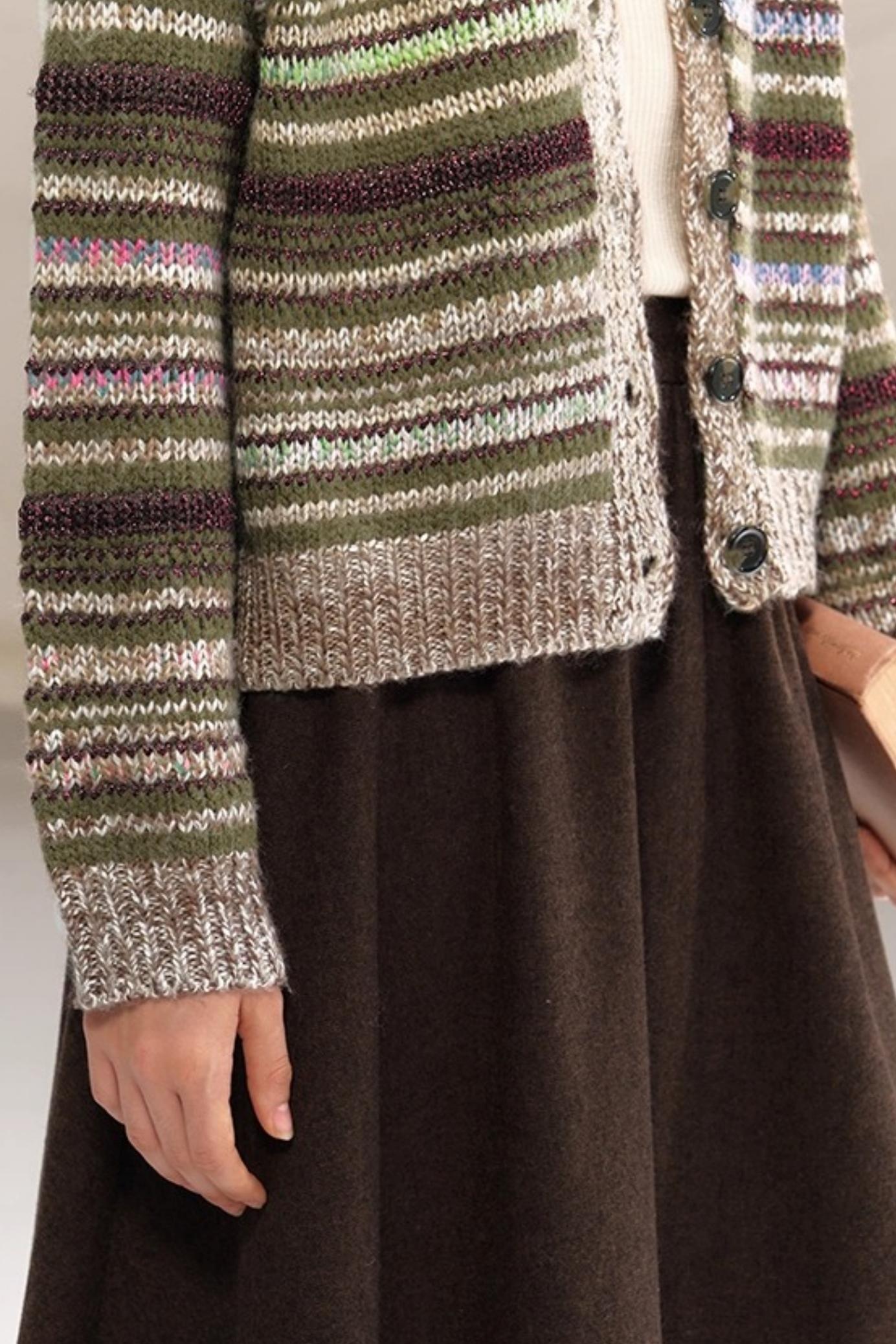 London Castle Vintage Wool Cardigan