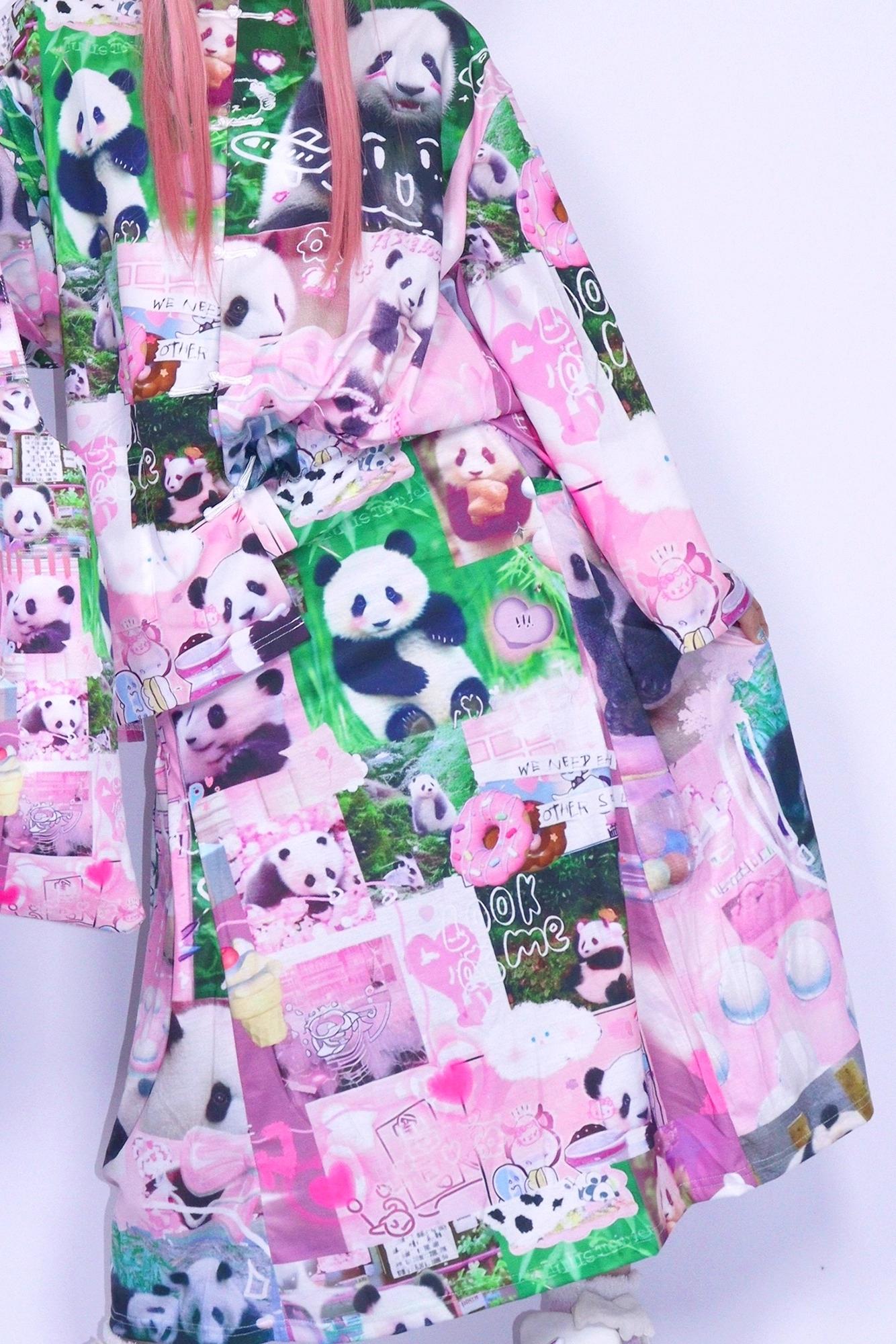 Panda Cartoon Long Skirt