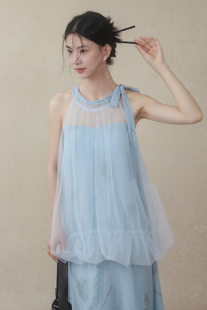 Summer Cloud Mesh Dress