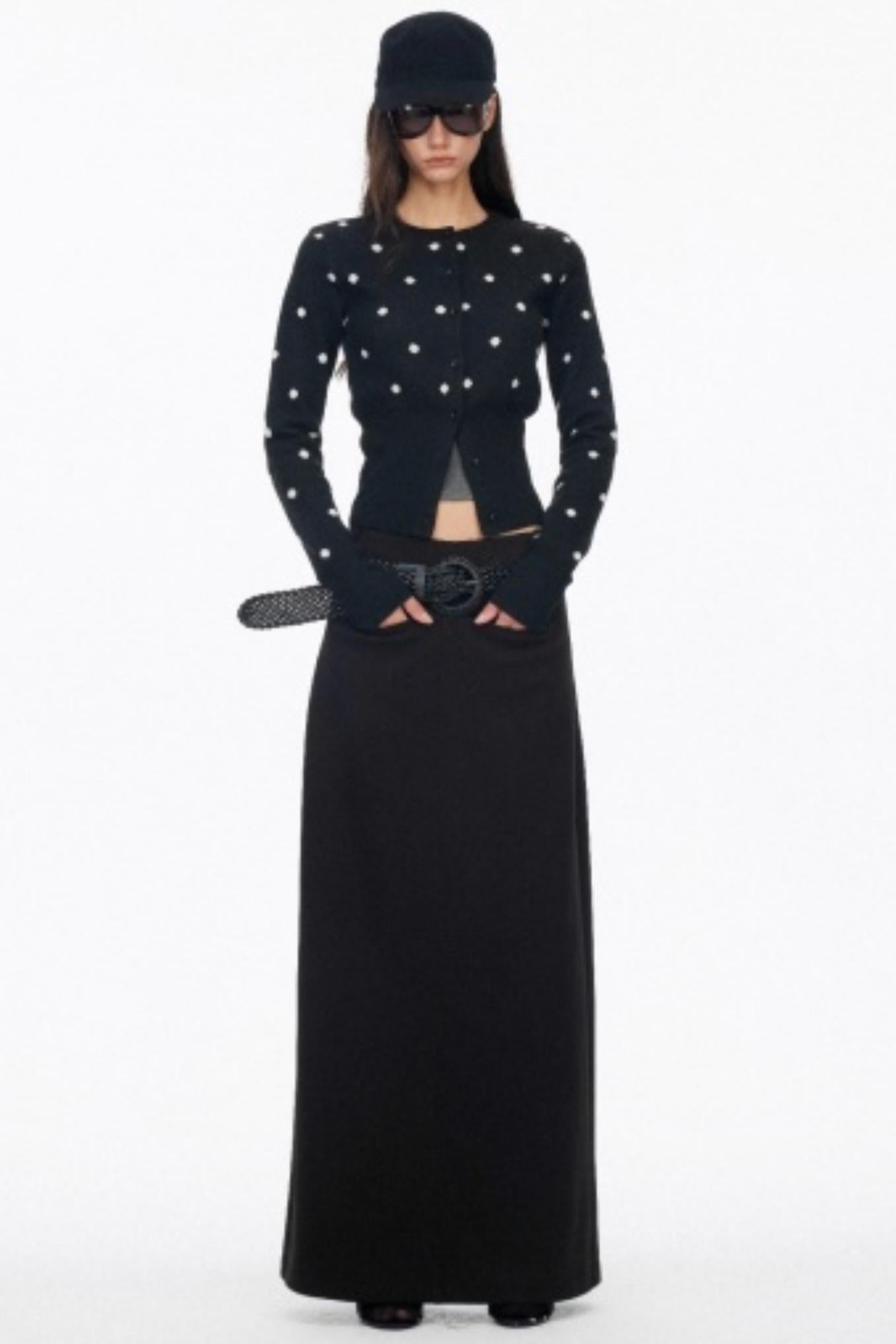 Versatile Slimming Straight Skirt