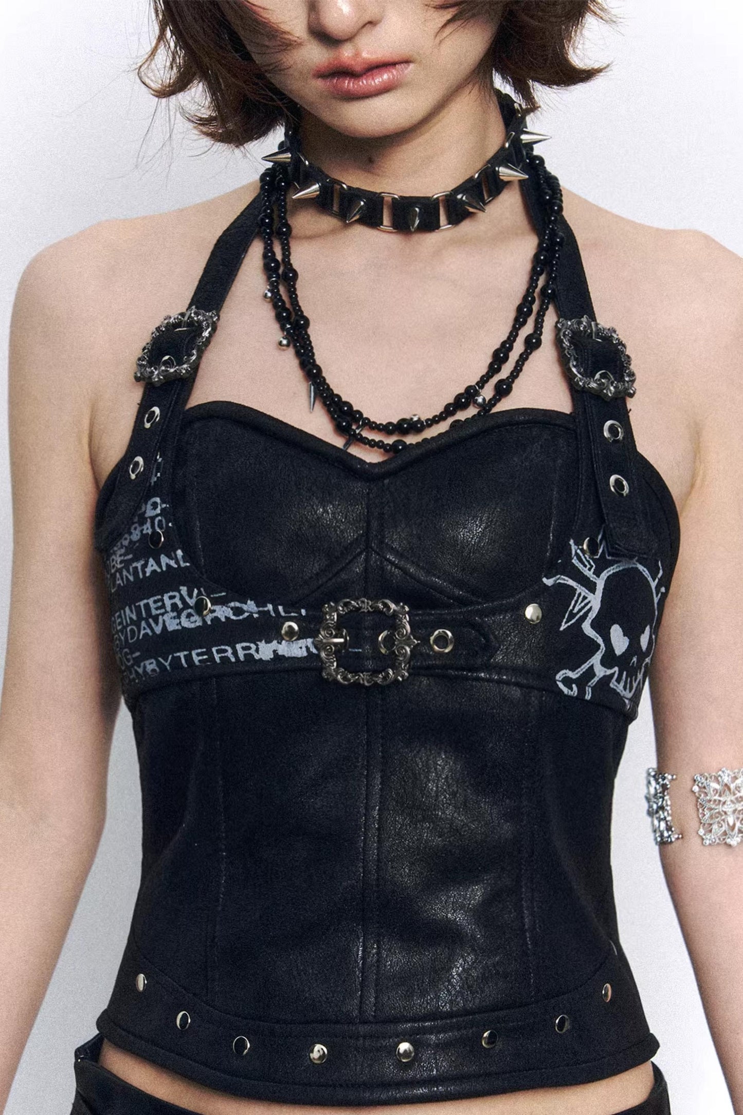 Garden Street Leather Camisole