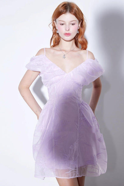 Lilac Vine Girly Dress