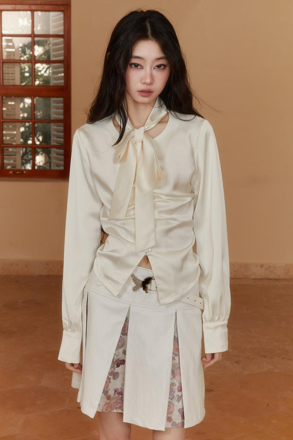 Signature Satin Shirt