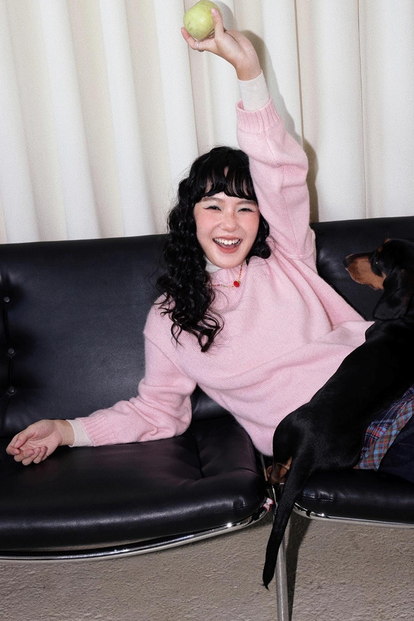 Rainbow Candy Alpaca Sweater