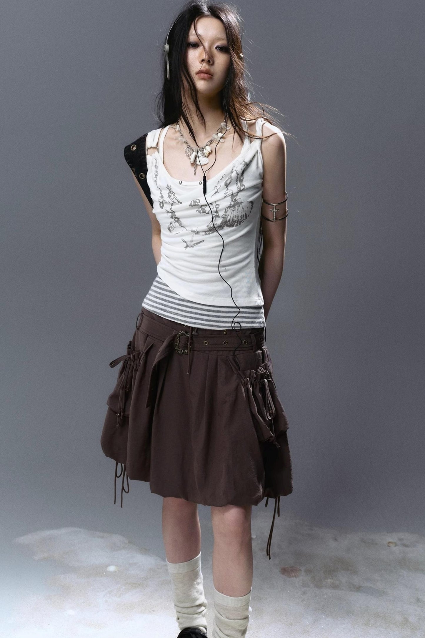 Sea Witch Midi Skirt