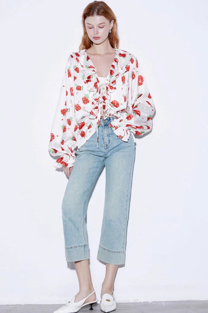 Autumn Cropped Jeans