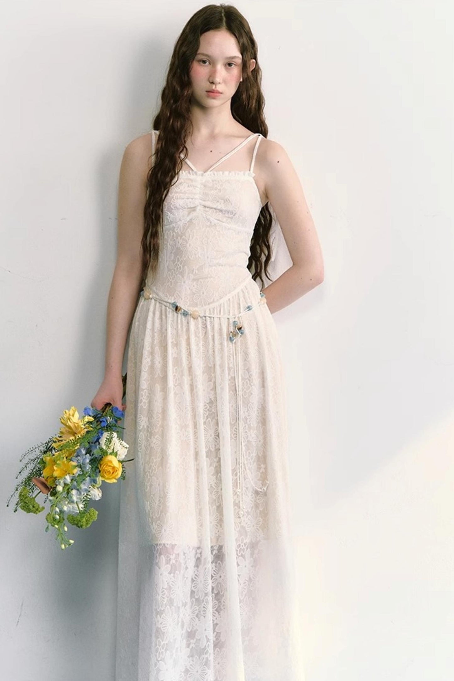 Lace Jacquard Dress Set-Up