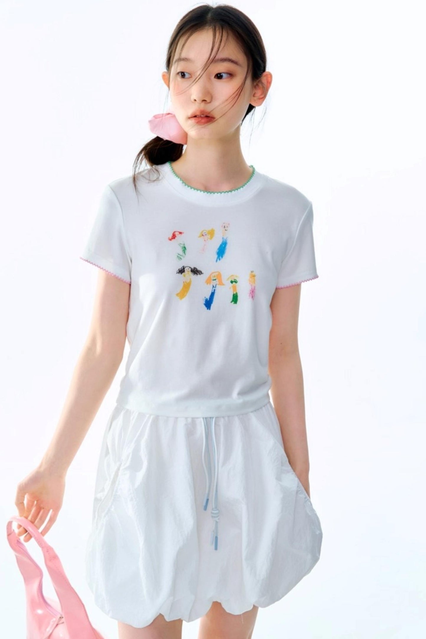 Mermaid Hand-Painted Tee