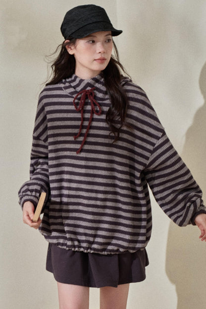 Artist-Created Striped Knit Dress