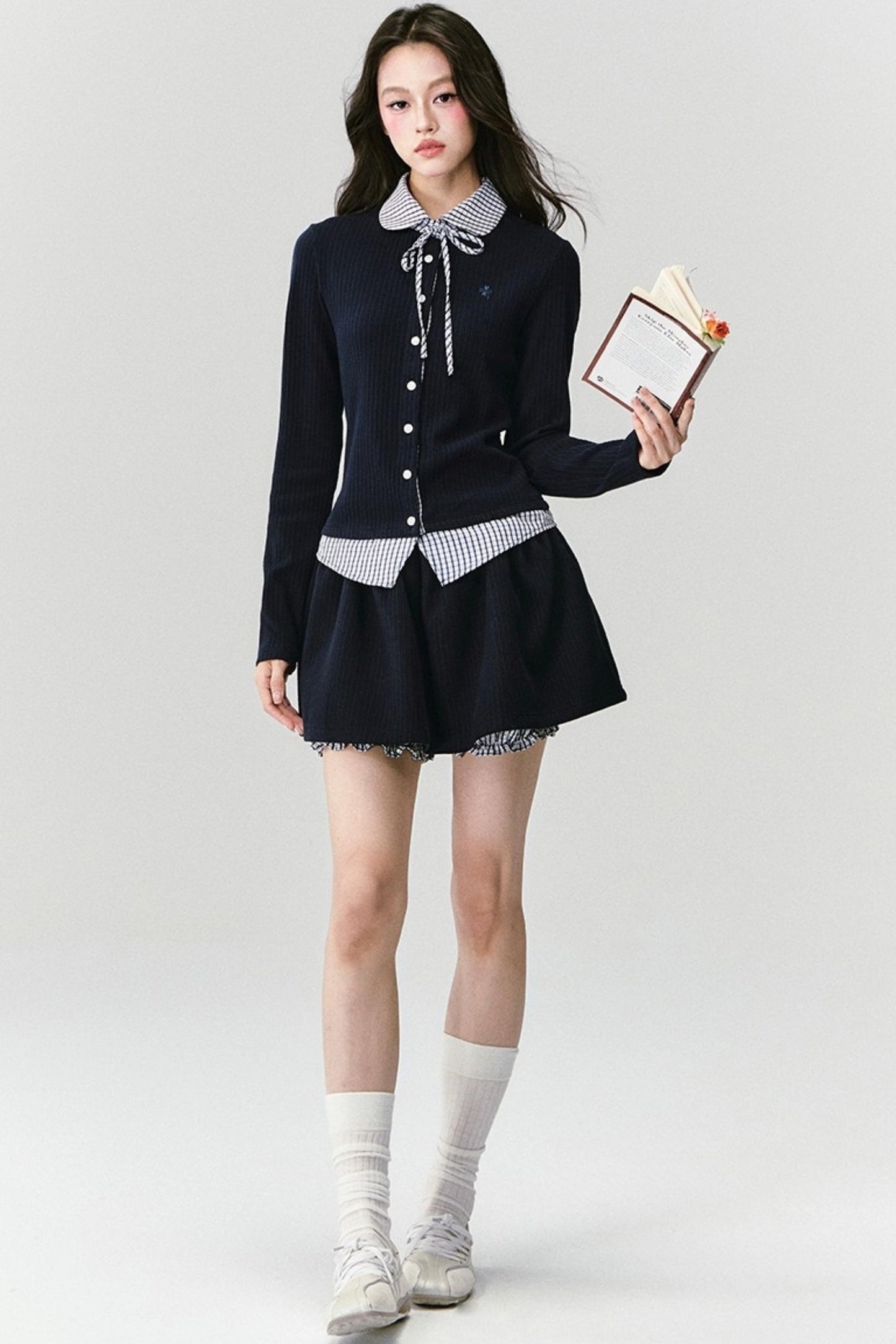 Korean High School Style Two Piece Set-Up