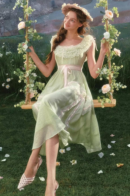 Lacemade Green Fairy Dress