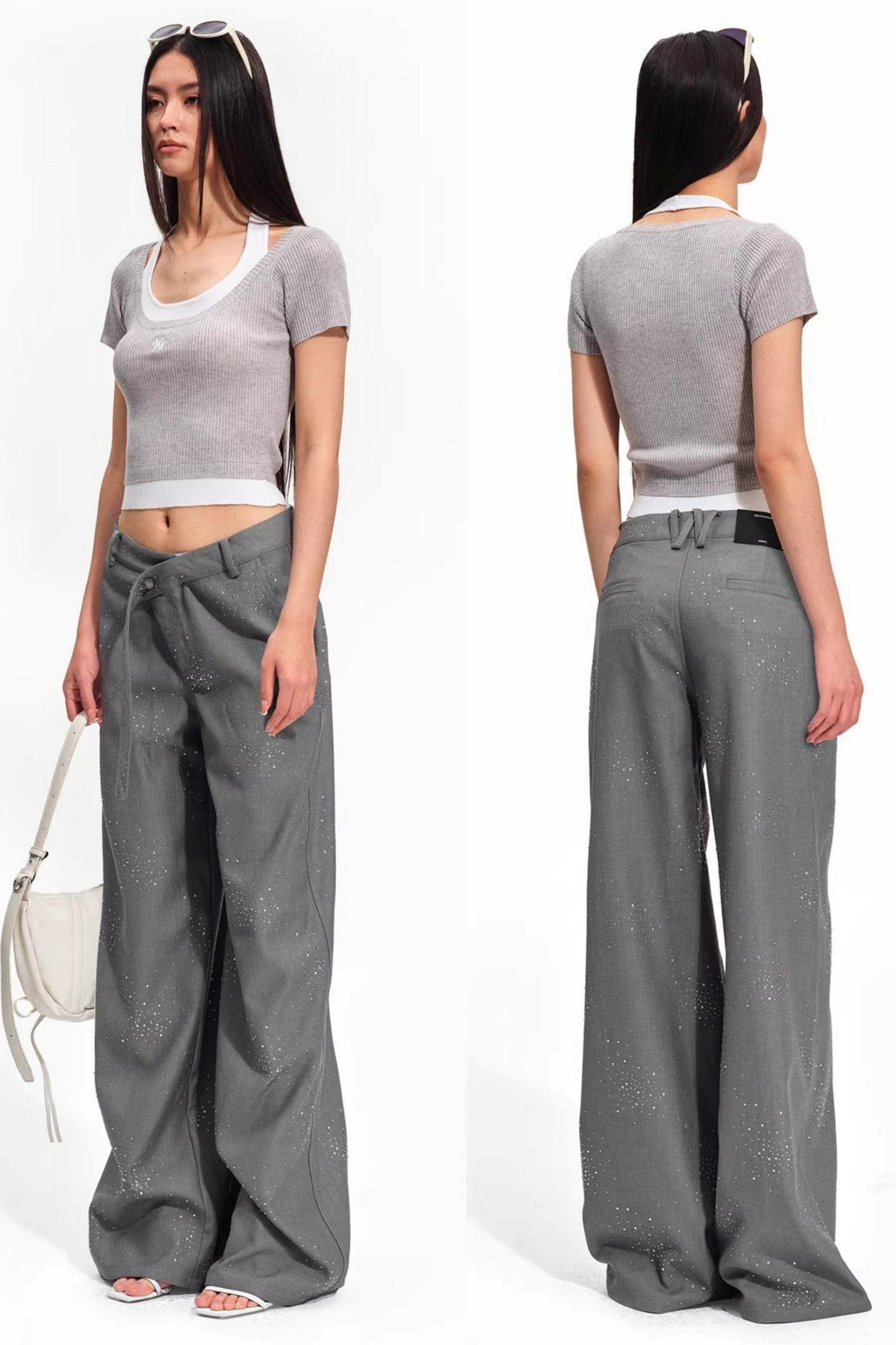 Versailles Wool Patchwork Top