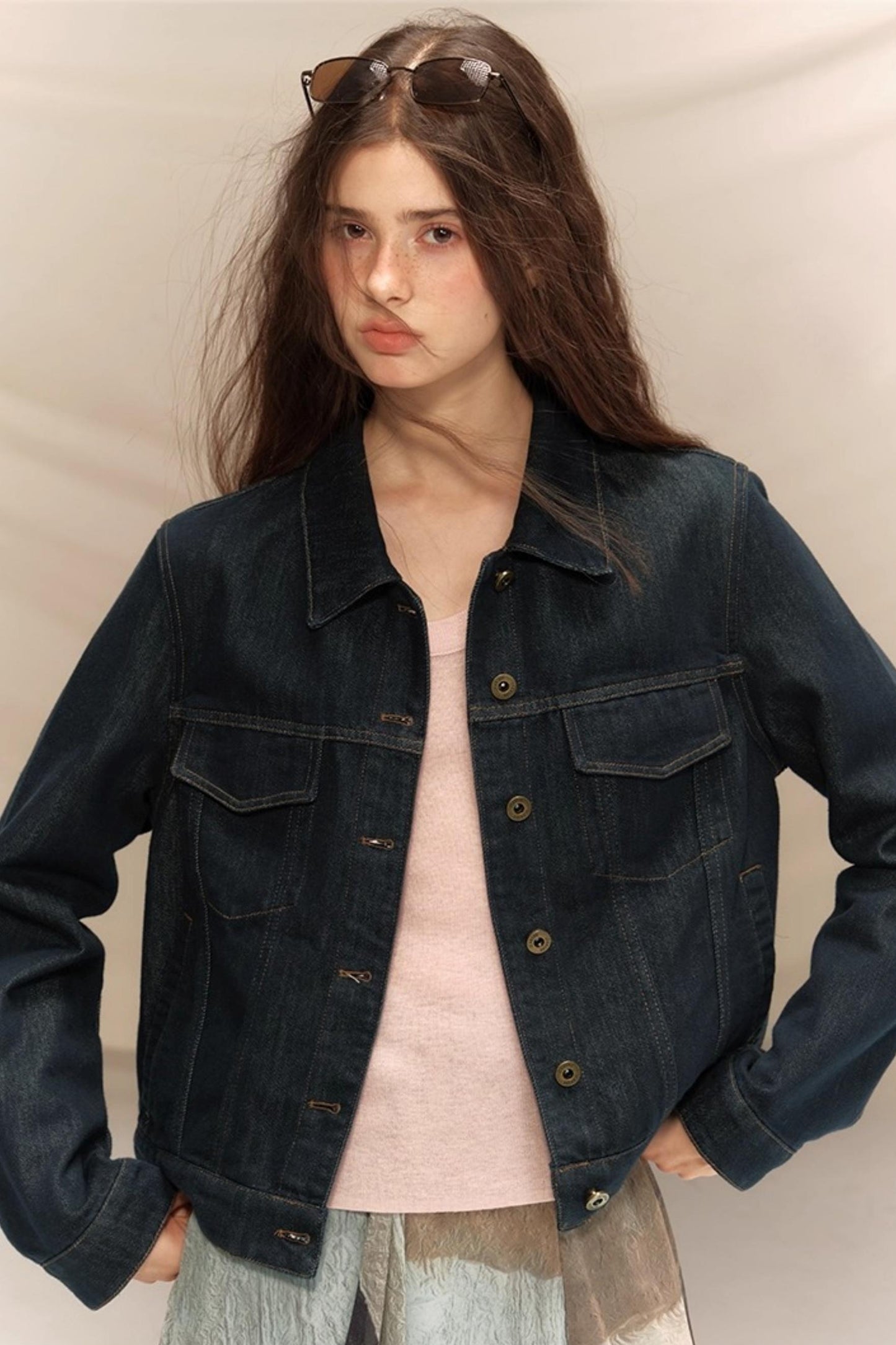 Versatile U-Neck Knitted Base Layer Top