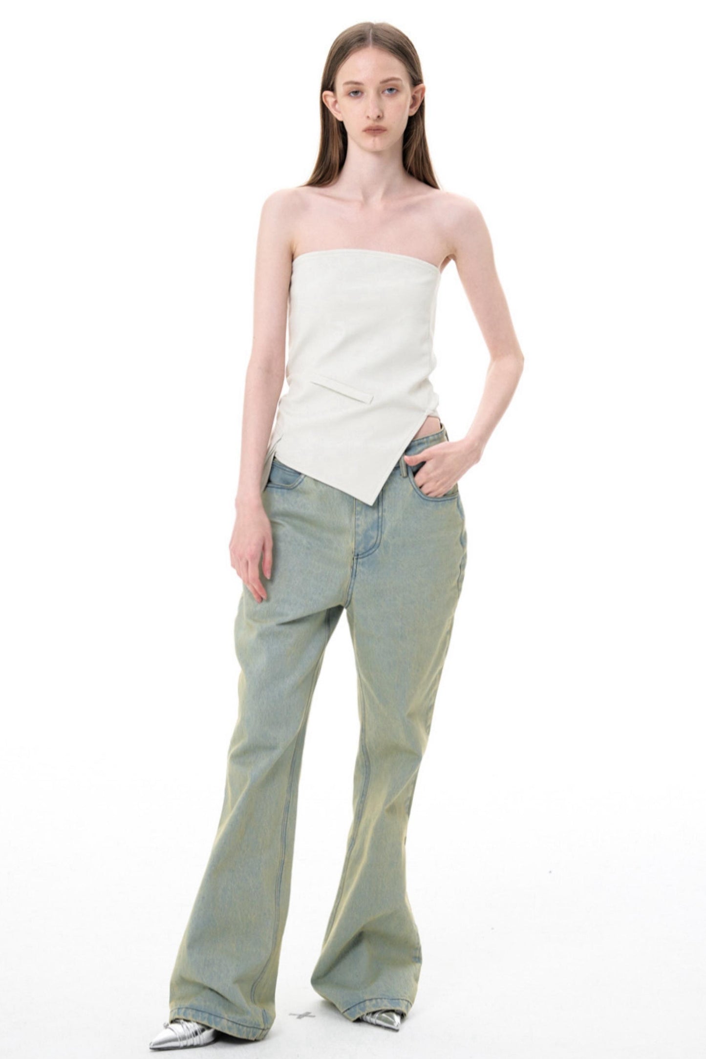 Strapless Sheath Top