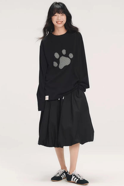 Dog Paw Polka Dot T-Shirt