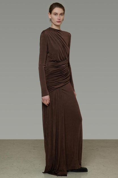 Slim Autumn Long Dress