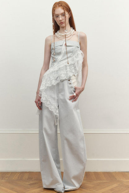 Irregular Stripe Cami Top