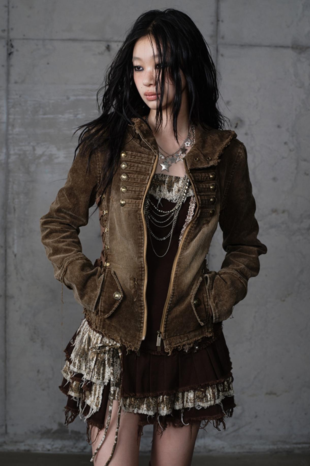 Detachable Slim Hooded Jacket