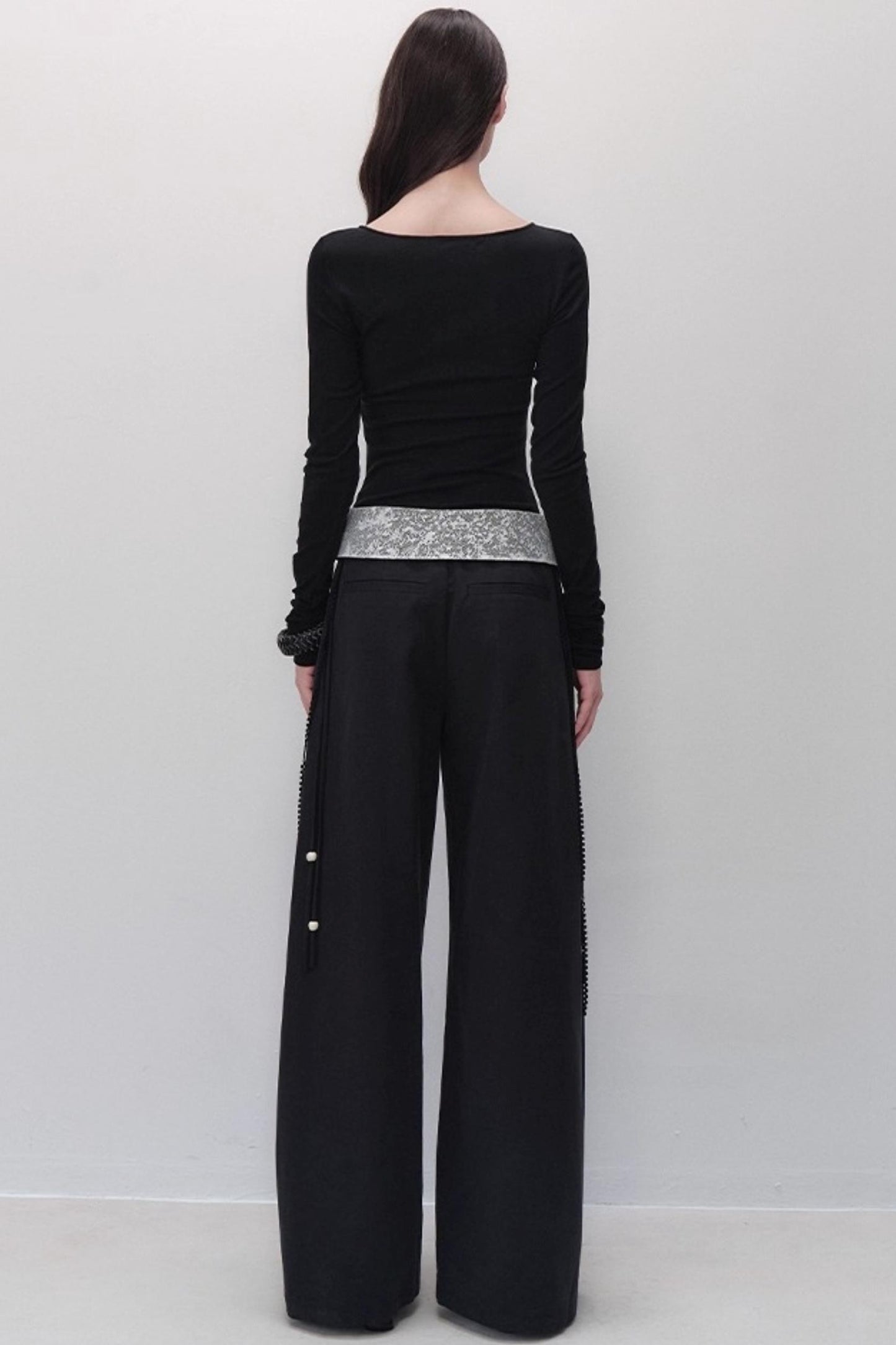 Sheer Silhouette Top