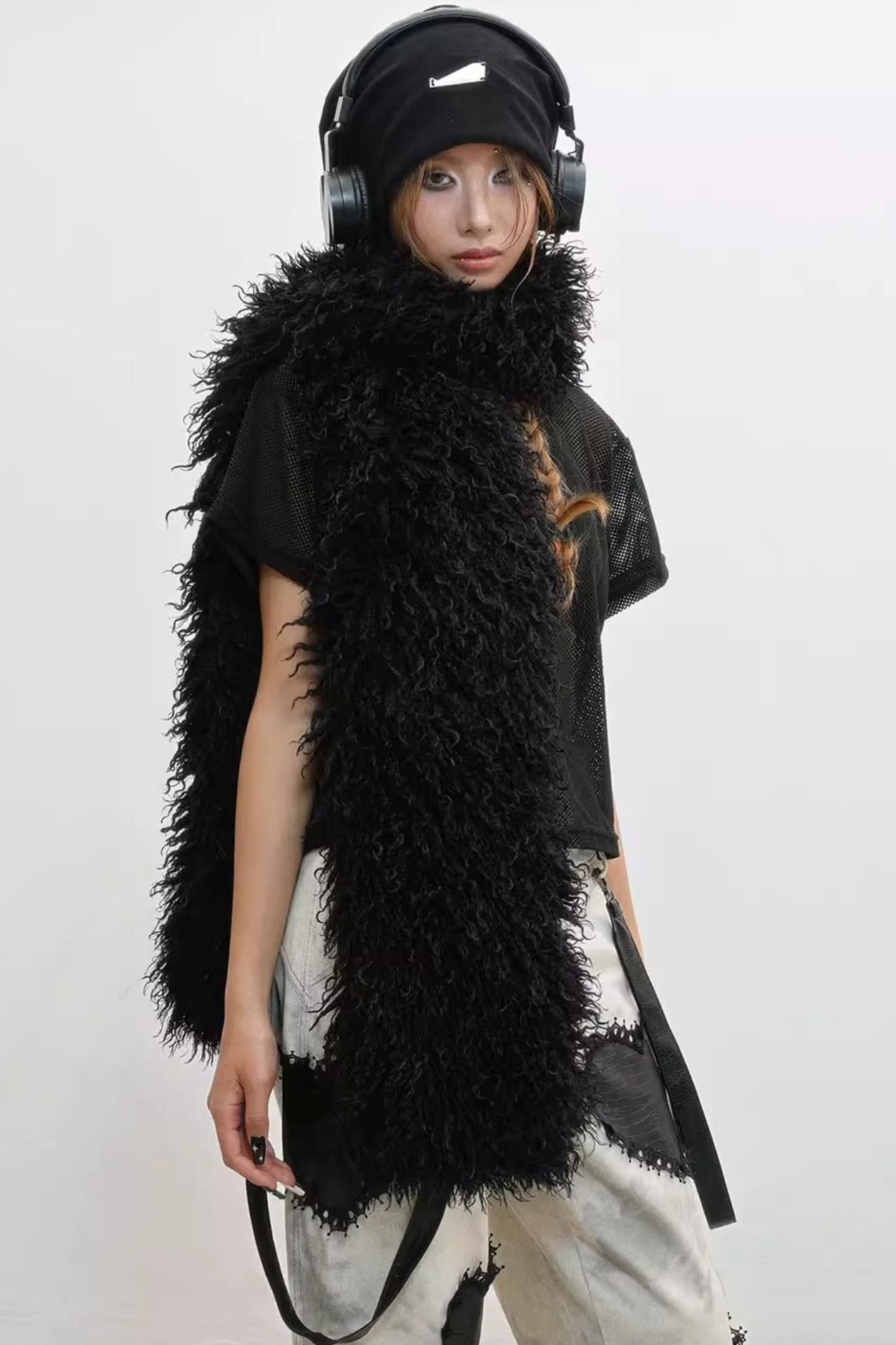 Original Imitation Sheep Wool Scarf