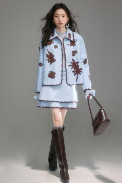 Momo Tea Fun Suit Jacket Set-Up