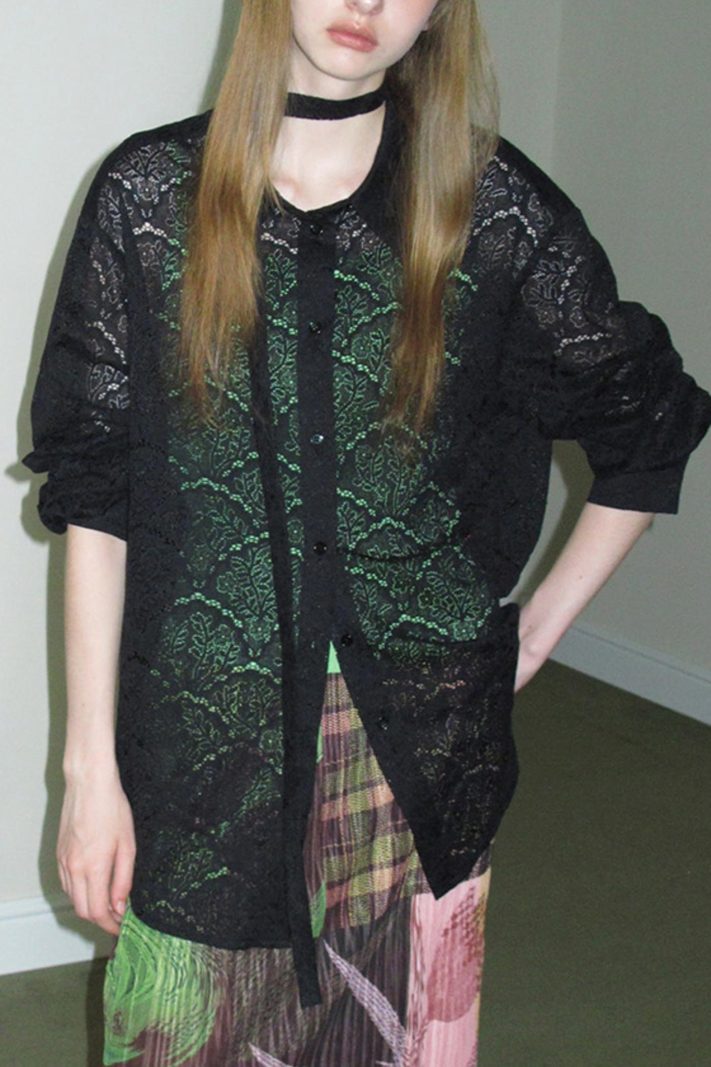 Sparrow Floral Lace Shirt