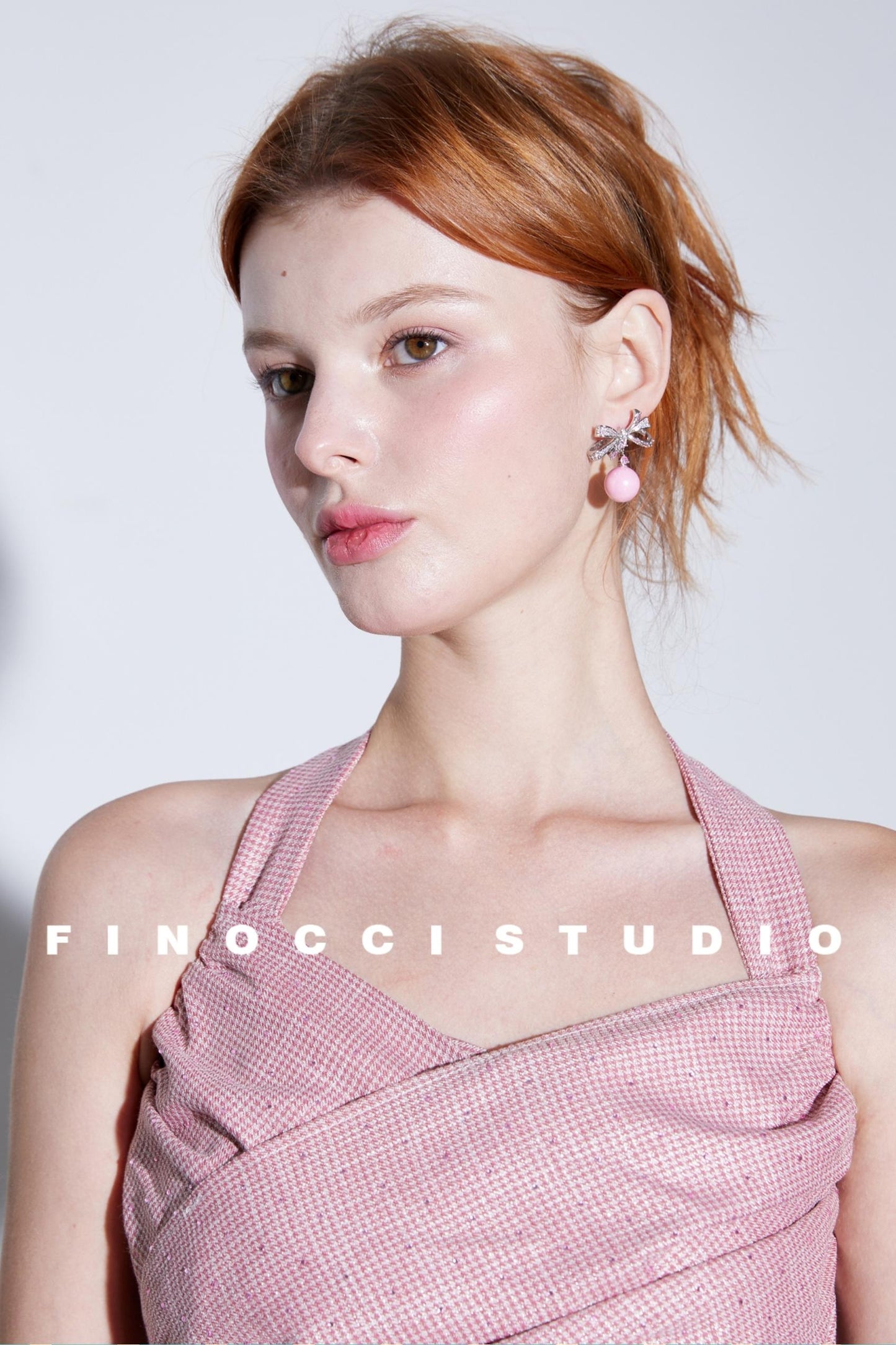 Zircon White Gold Gemstone Earrings