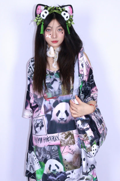 Millennial Retro Off-Shoulder Top