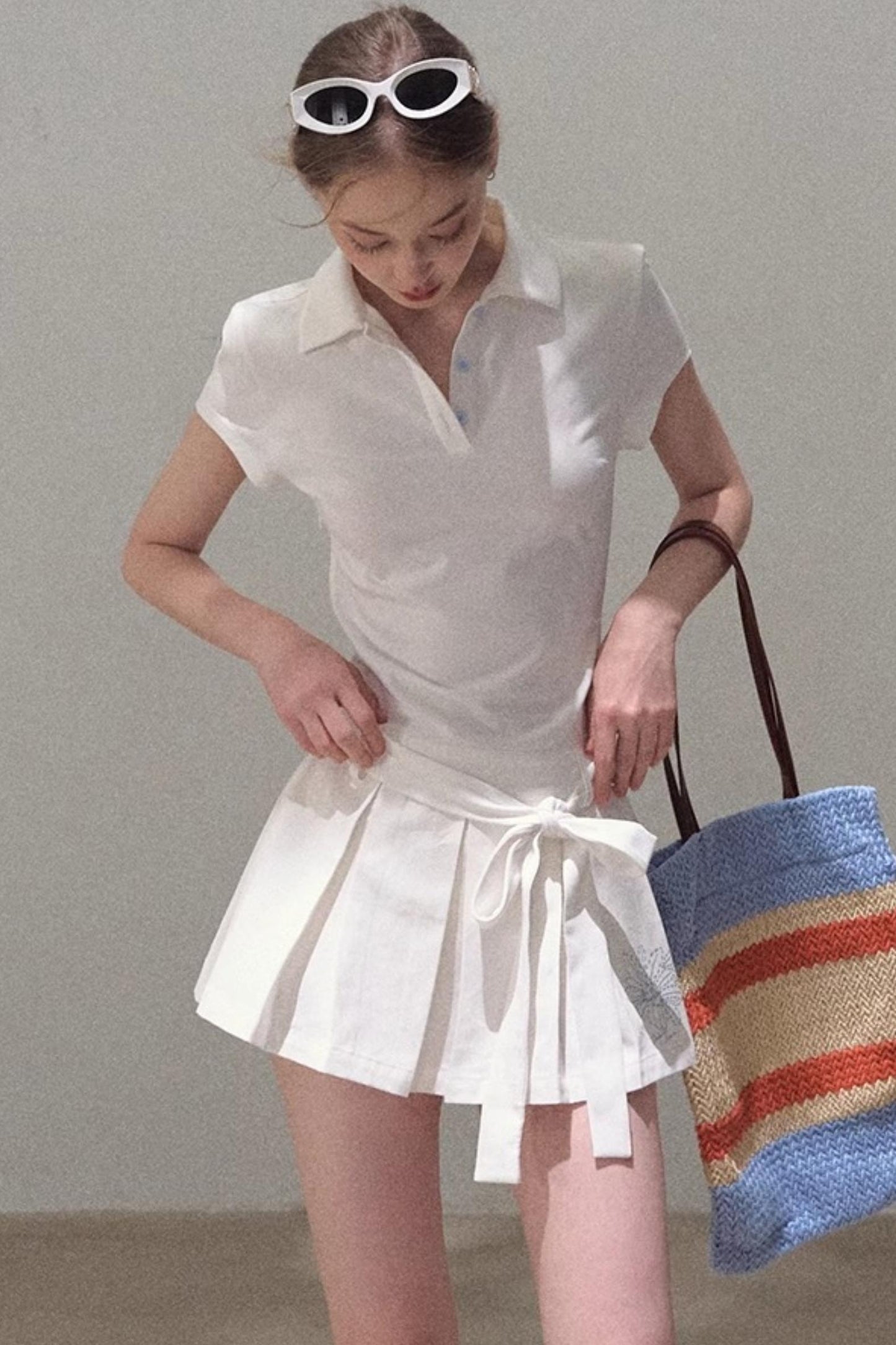 Cool Cotton Polo Dress