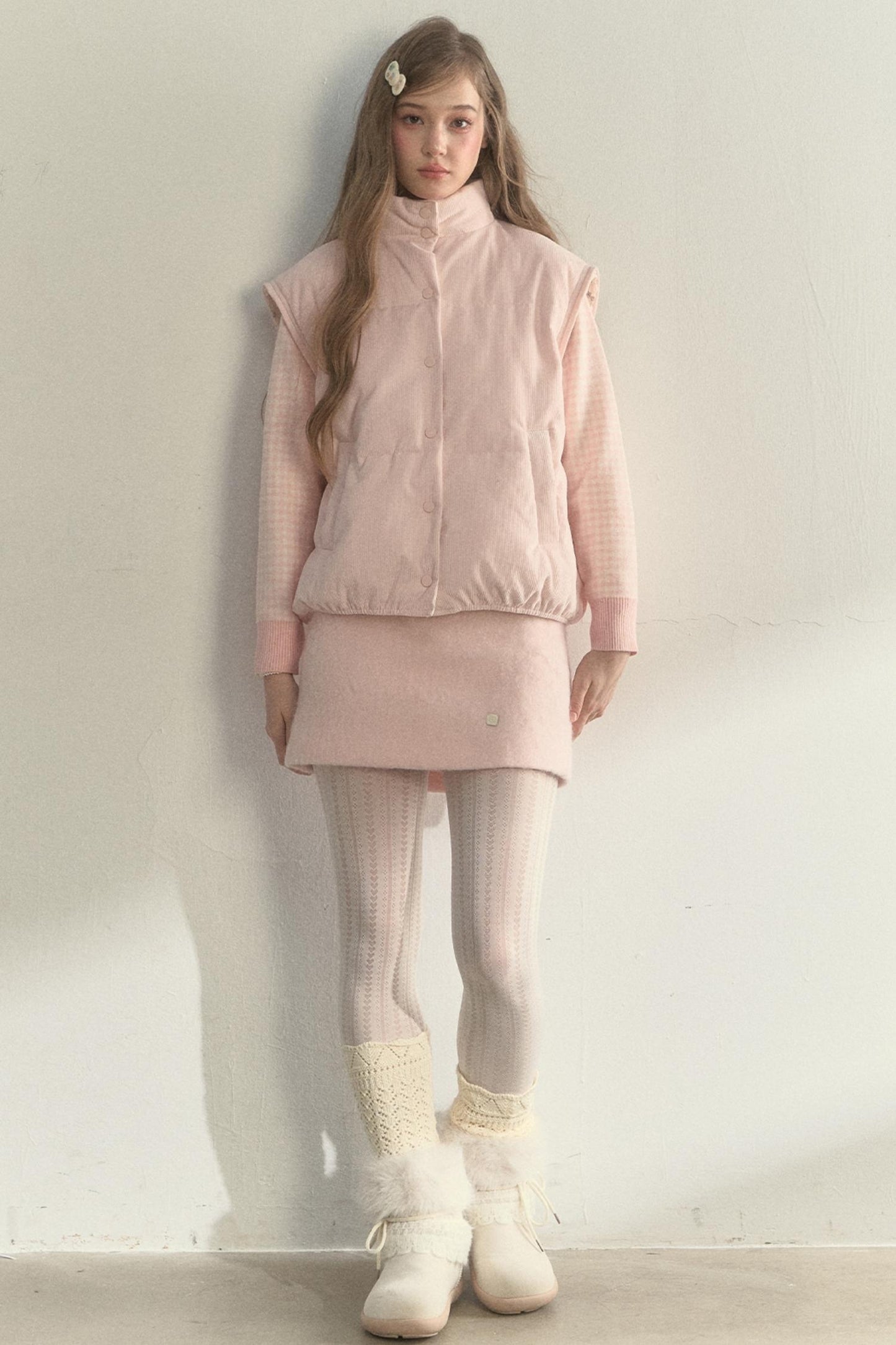 Sunset Floral Corduroy Jacket Set-Up