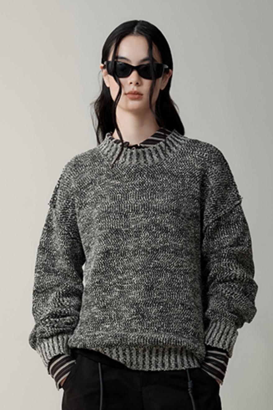 Luxury Blend Dropped Shoulder Sweater