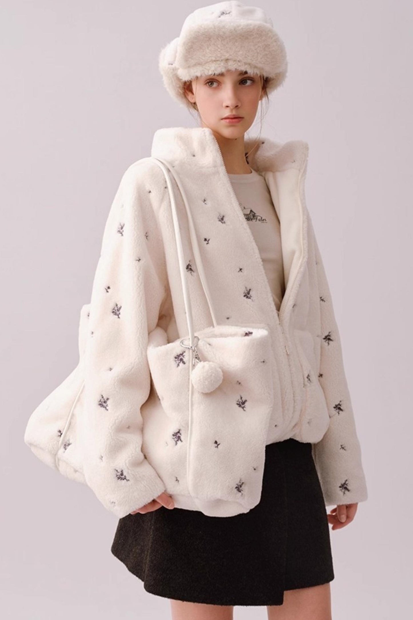 Endless Thoughts Floral Tote Bag