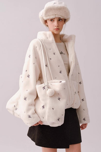 Endless Thoughts Floral Tote Bag