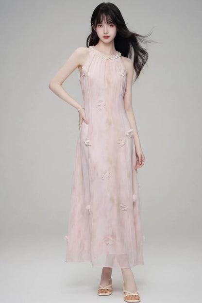 Three-Dimensional Floral Dress