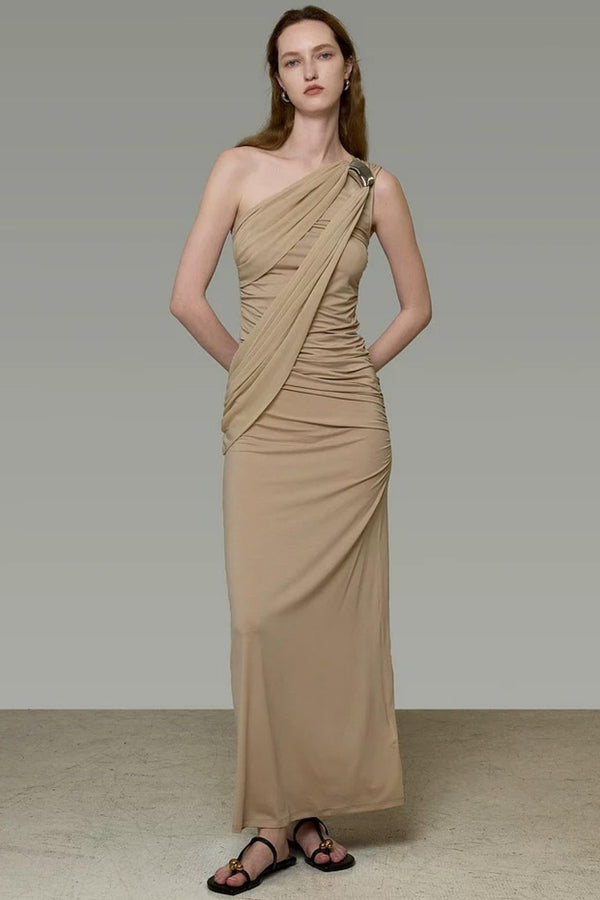Off-Shoulder Ribbon Dress