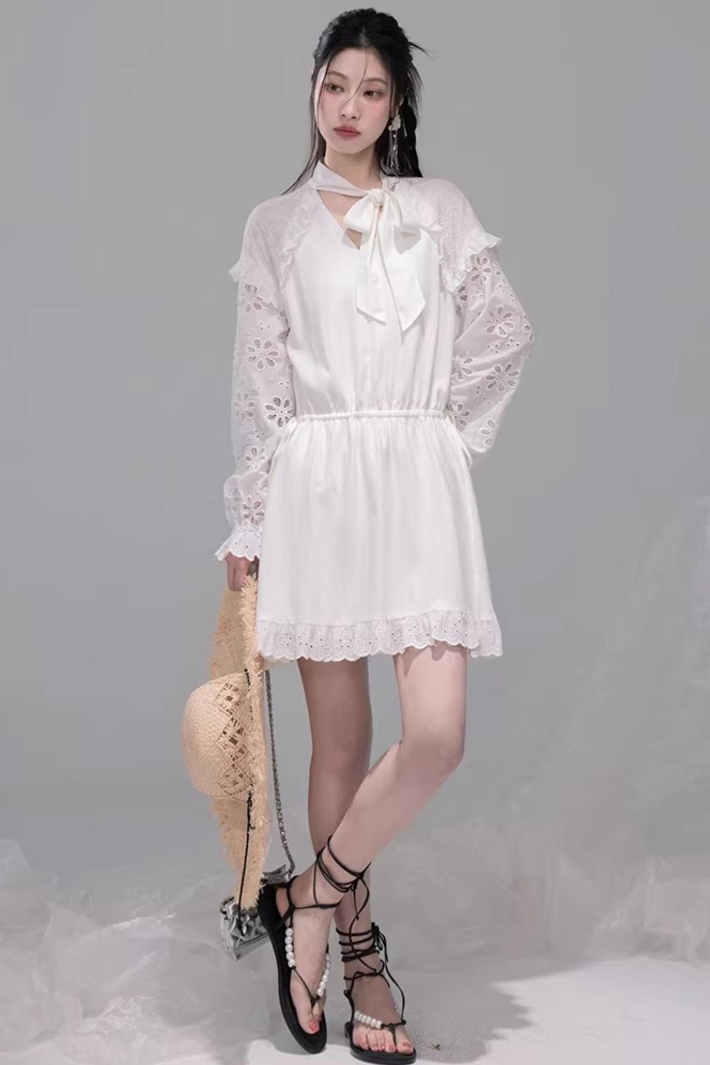 Holiday Lily-Of-The-Valley Dress