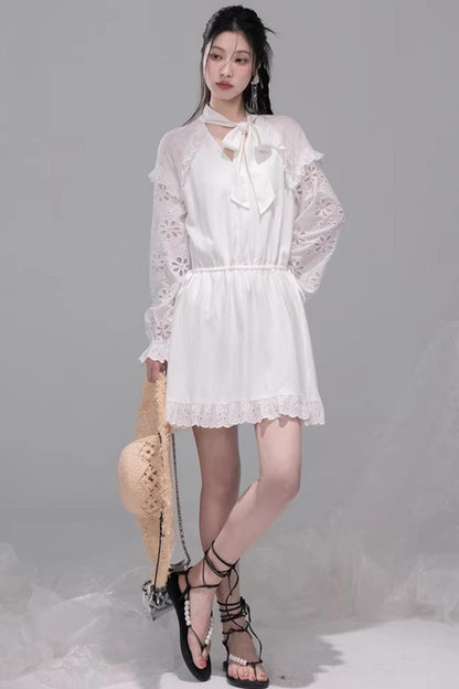 Holiday Lily-Of-The-Valley Dress