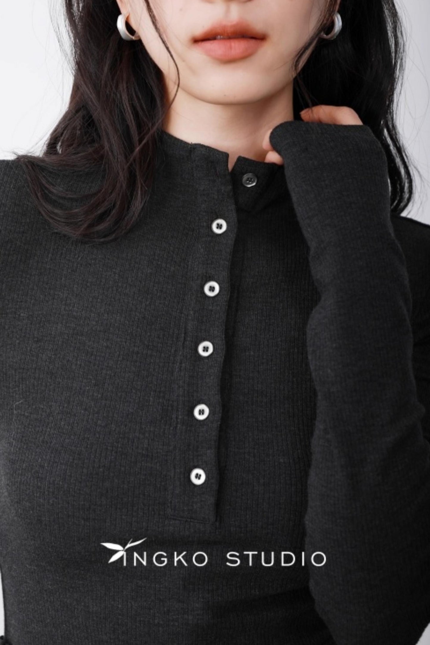 Smoke Gray Deconstructed T-shirt