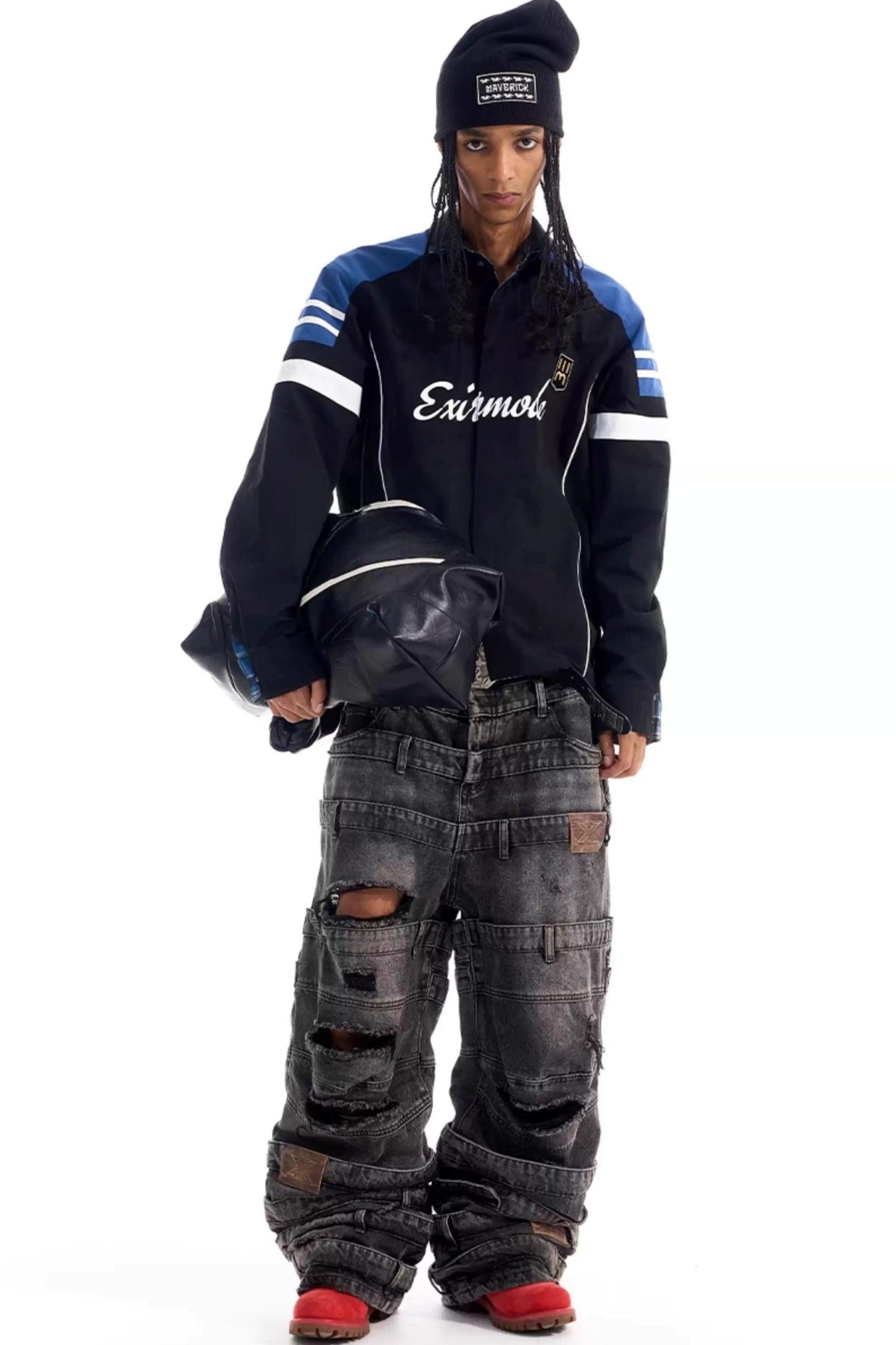 Reversible Plaid Shirt Jacket