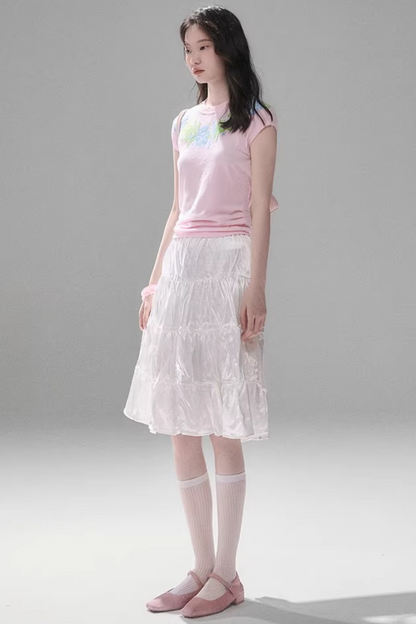 Little Horse Jacquard Cotton Top