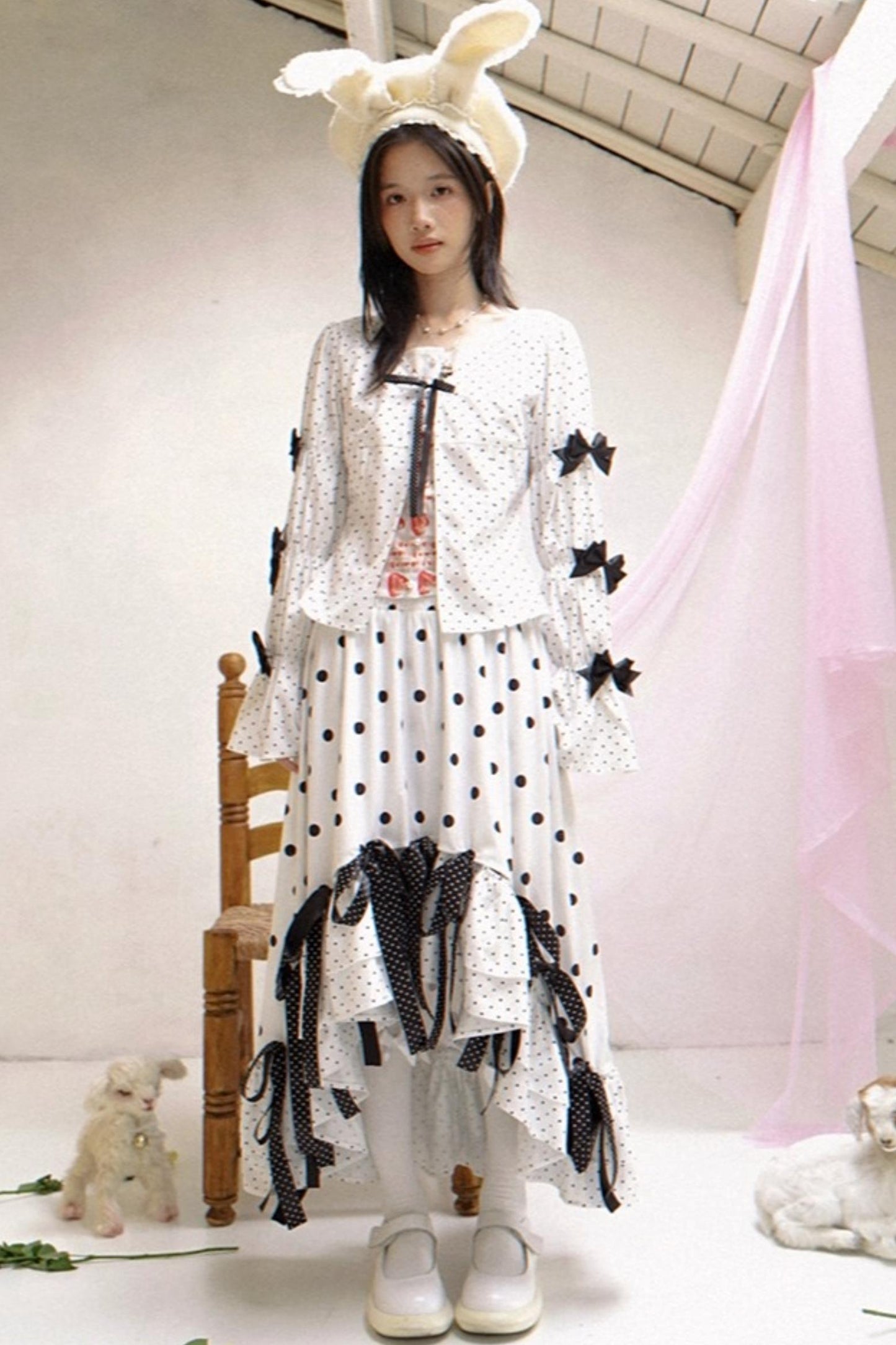 Happy Birthday Polka Dot Red Checkered Shirt