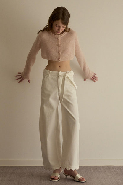 Sunlit Tencel Peplum Pants