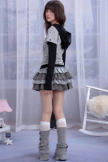 Fresh Star Versatile Short Skirt