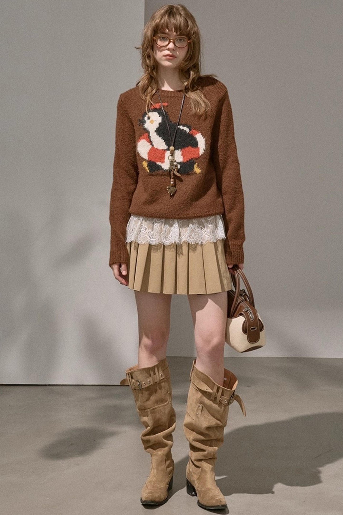 Vintage Crew Neck Sweater