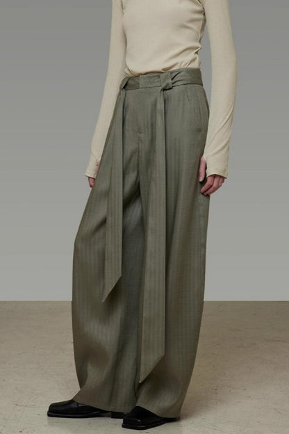 Wide Fall Drape Pants
