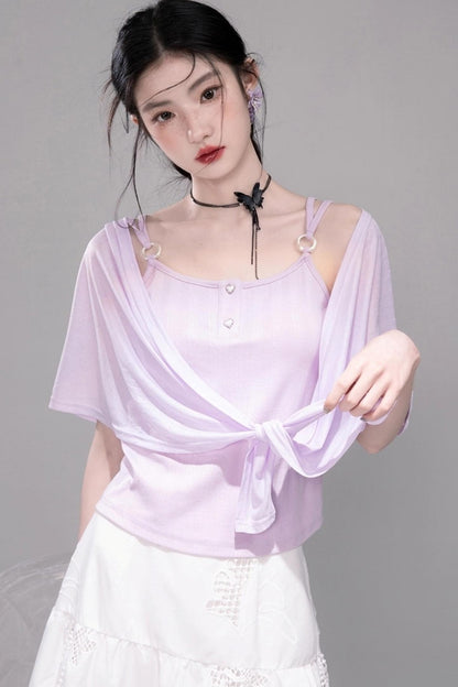 Cool Lily Two-Piece Top Set