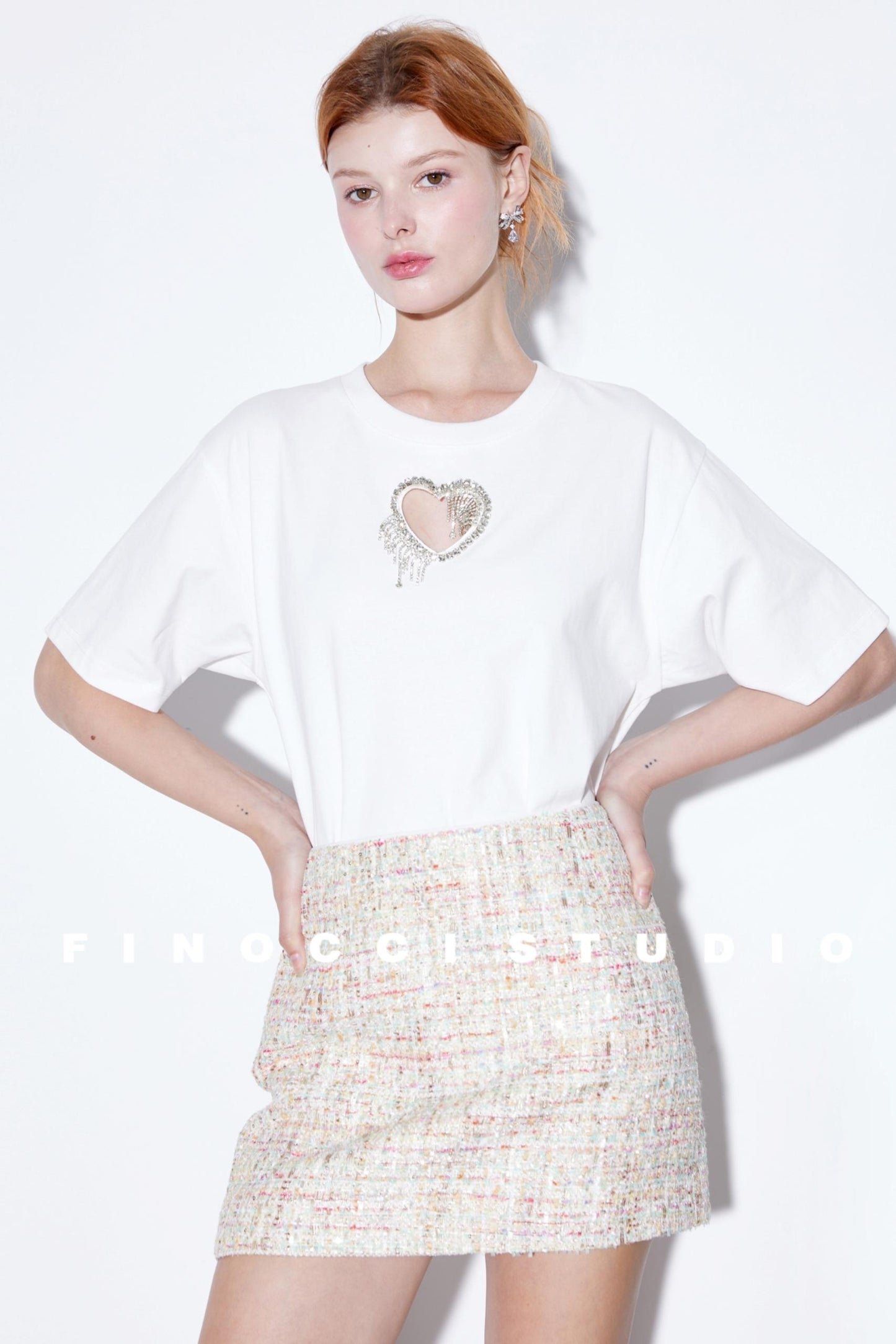 Liebe-Diamant-T-Shirt
