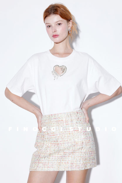 Liebe-Diamant-T-Shirt