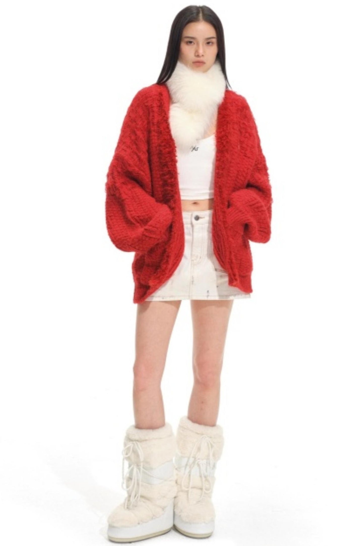 Double-Sided Fur Neck Warmer