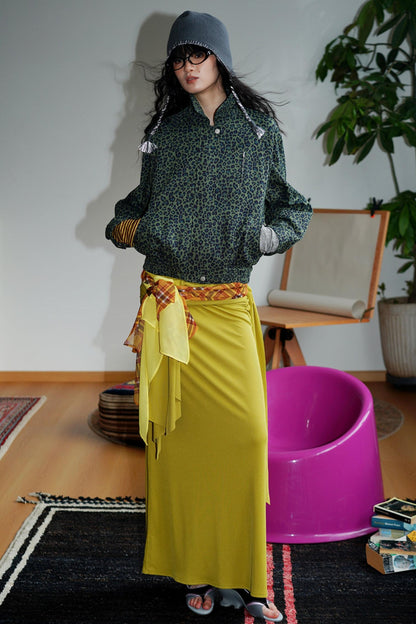 Solid Retro Short Casual Jacket